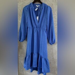Zoey & Leelo  Blue Women's Dress